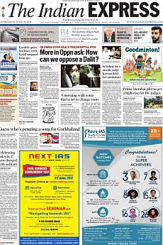 The Indian Express Delhi - June 21st 2017