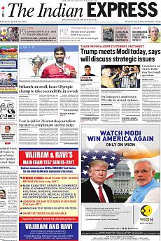 The Indian Express Delhi - June 26th 2017