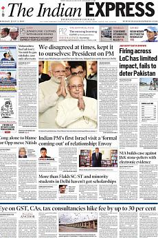 The Indian Express Delhi - July 3rd 2017