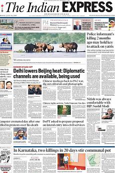 The Indian Express Delhi - July 14th 2017