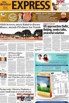 The Indian Express Delhi - July 23rd 2017