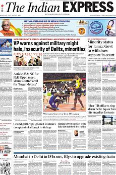 The Indian Express Delhi - August 7th 2017