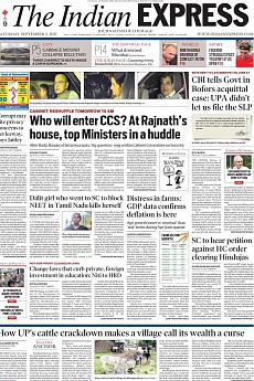 The Indian Express Delhi - September 2nd 2017