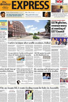 The Indian Express Delhi - September 10th 2017