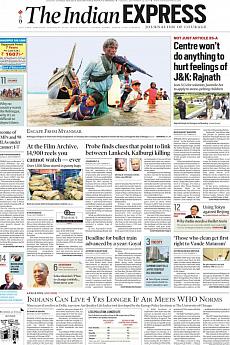 The Indian Express Delhi - September 12th 2017