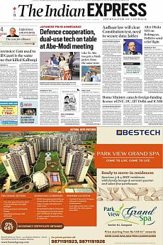 The Indian Express Delhi - September 14th 2017