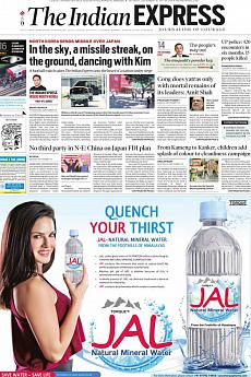 The Indian Express Delhi - September 16th 2017
