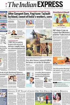 The Indian Express Delhi - October 18th 2017