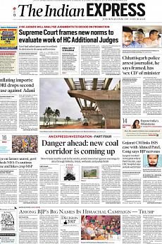 The Indian Express Delhi - October 28th 2017