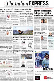 The Indian Express Delhi - November 11th 2017