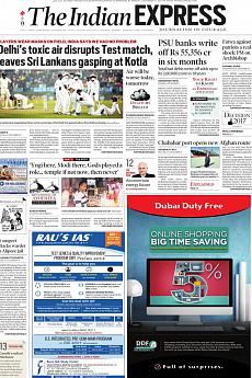 The Indian Express Delhi - December 4th 2017