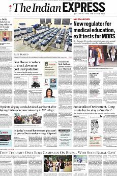 The Indian Express Delhi - December 16th 2017