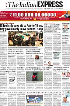 The Indian Express Delhi - January 2nd 2018