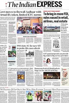 The Indian Express Delhi - January 11th 2018
