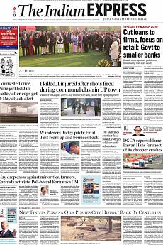The Indian Express Delhi - January 27th 2018