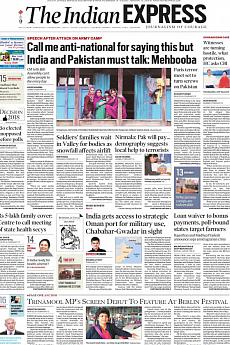 The Indian Express Delhi - February 13th 2018