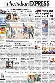 The Indian Express Delhi - February 19th 2018