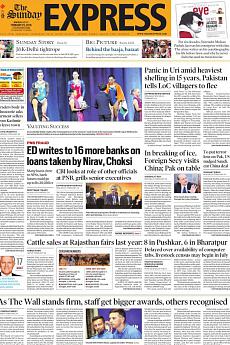The Indian Express Delhi - February 25th 2018