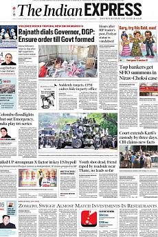 The Indian Express Delhi - March 7th 2018