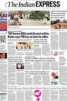 The Indian Express Delhi - March 17th 2018