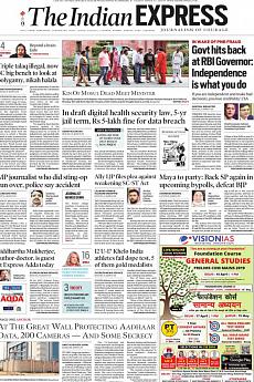The Indian Express Delhi - March 27th 2018