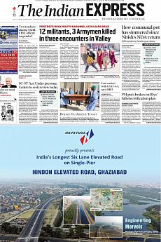 The Indian Express Delhi - April 2nd 2018