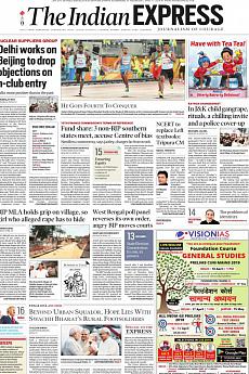 The Indian Express Delhi - April 11th 2018