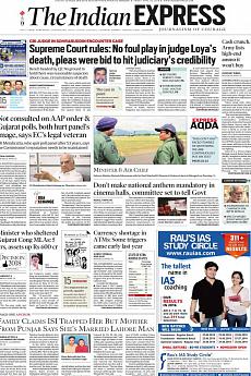 The Indian Express Delhi - April 20th 2018