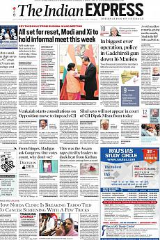 The Indian Express Delhi - April 23rd 2018