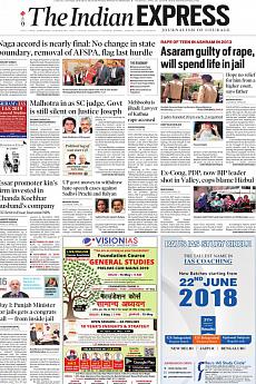 The Indian Express Delhi - April 26th 2018
