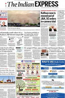 The Indian Express Delhi - May 8th 2018