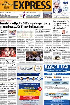 The Indian Express Delhi - May 13th 2018