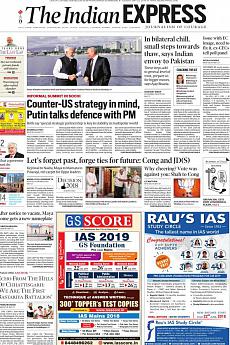 The Indian Express Delhi - May 22nd 2018