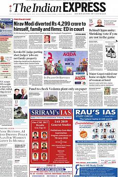 The Indian Express Delhi - May 25th 2018