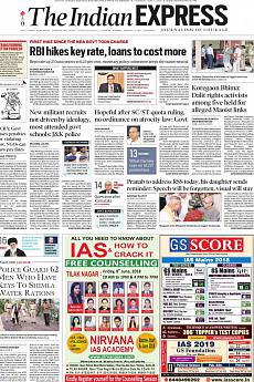 The Indian Express Delhi - June 7th 2018