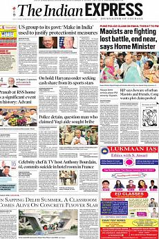 The Indian Express Delhi - June 9th 2018