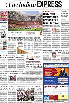 The Indian Express Delhi - June 14th 2018