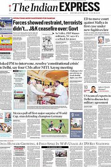 The Indian Express Delhi - June 18th 2018