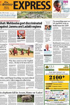 The Indian Express Delhi - June 24th 2018