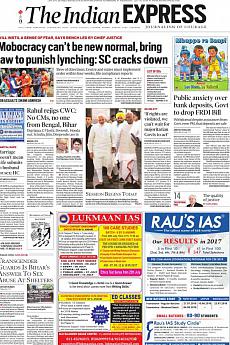 The Indian Express Delhi - July 18th 2018