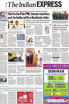 The Indian Express Delhi - July 27th 2018