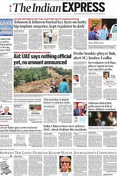 The Indian Express Delhi - August 24th 2018