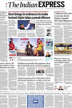 The Indian Express Delhi - September 20th 2018
