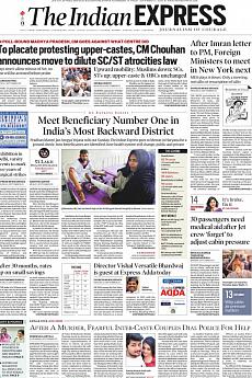 The Indian Express Delhi - September 21st 2018