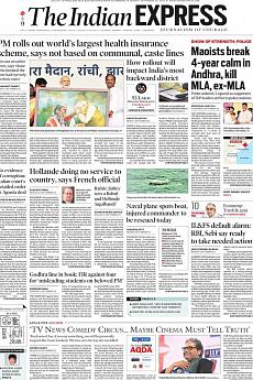 The Indian Express Delhi - September 24th 2018