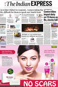 The Indian Express Delhi - October 12th 2018