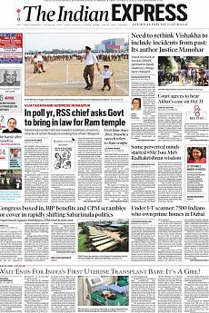 The Indian Express Delhi - October 19th 2018
