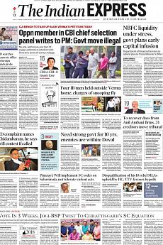 The Indian Express Delhi - October 26th 2018