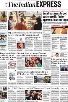 The Indian Express Delhi - November 3rd 2018