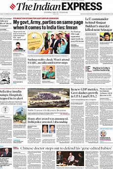 The Indian Express Delhi - November 29th 2018